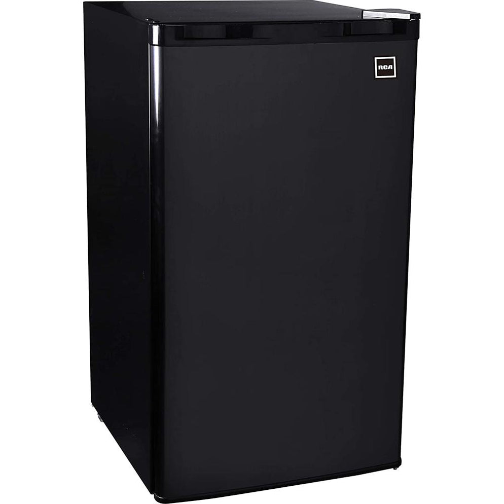 3.2 Cubic Foot Black Stainless Steel Mini Fridge RFR335 — Beach Camera