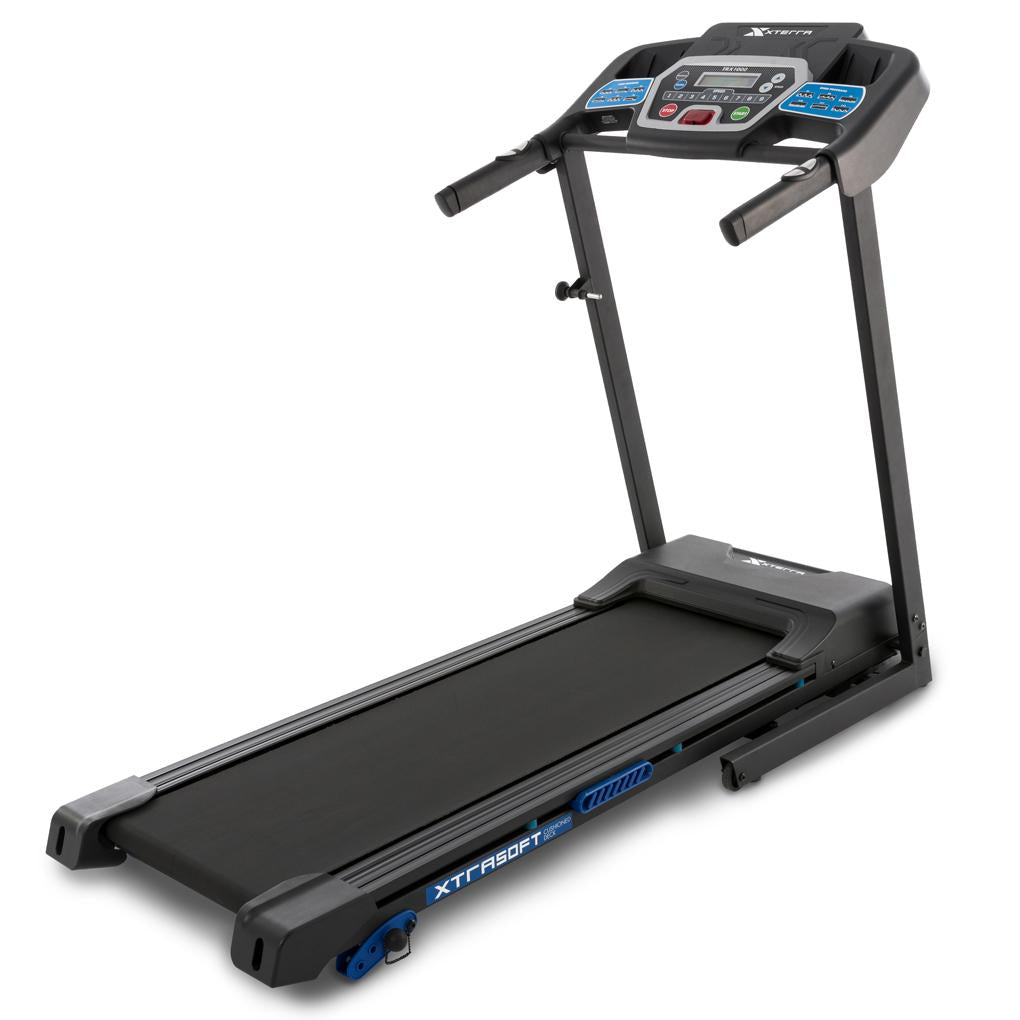 XTERRA Fitness TRX1000 Folding Treadmill with Transportation Wheels