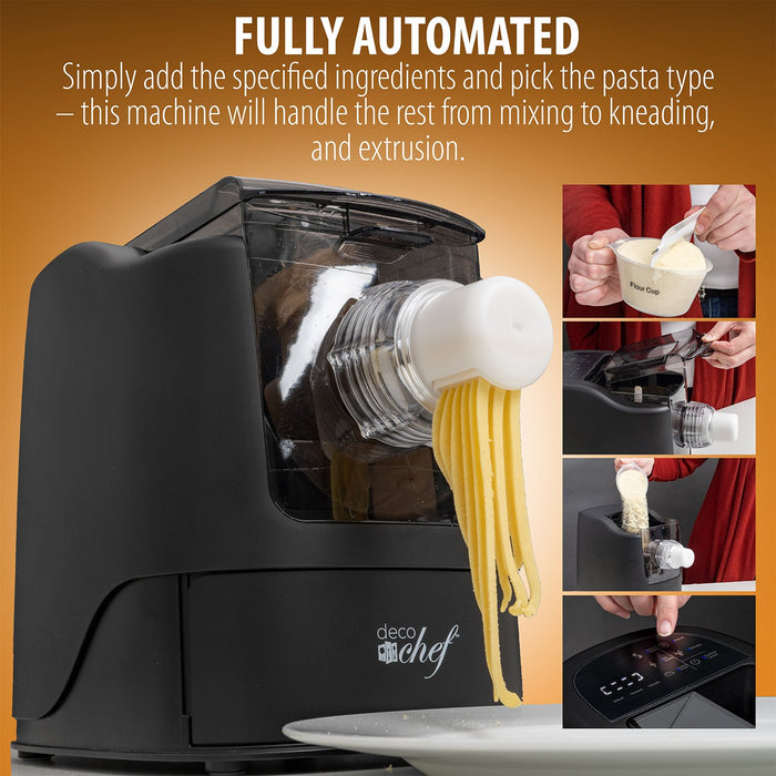Electric Pasta Maker Machine Automatic Noodle Maker with Measuring Cups 13  Different Shape Molds, Household Pasta Maker Ramen Noodle Maker for