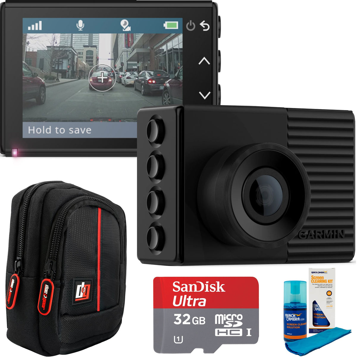 Dash Cam 56 1440p with 140-Degree Field of View + 32GB Memory Bundle —  Beach Camera