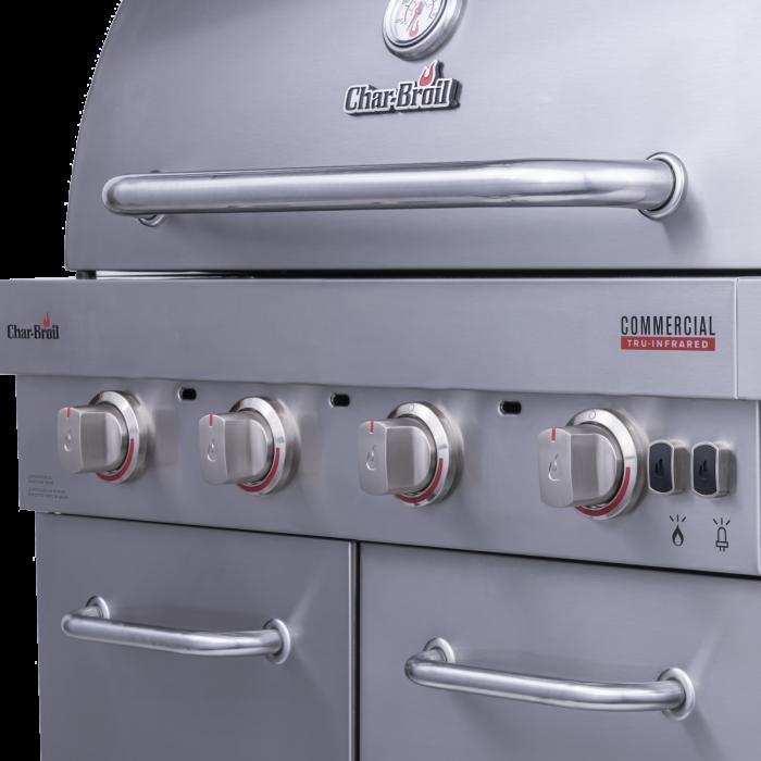 Signature TRU Infrared 4 Burner Gas Cabinet Grill Stainless