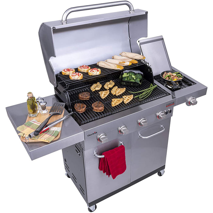 Signature TRU Infrared 4 Burner Gas Cabinet Grill Stainless