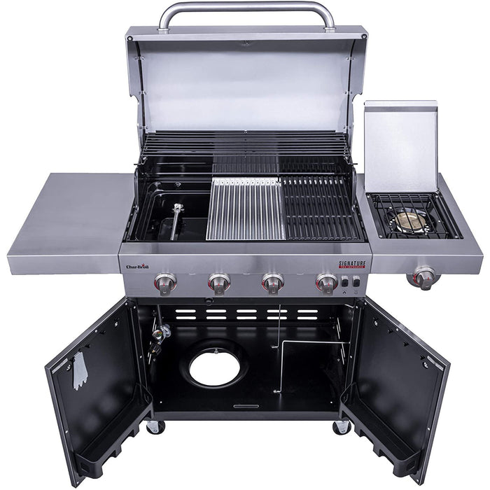 Signature TRU Infrared 4 Burner Gas Cabinet Grill Stainless