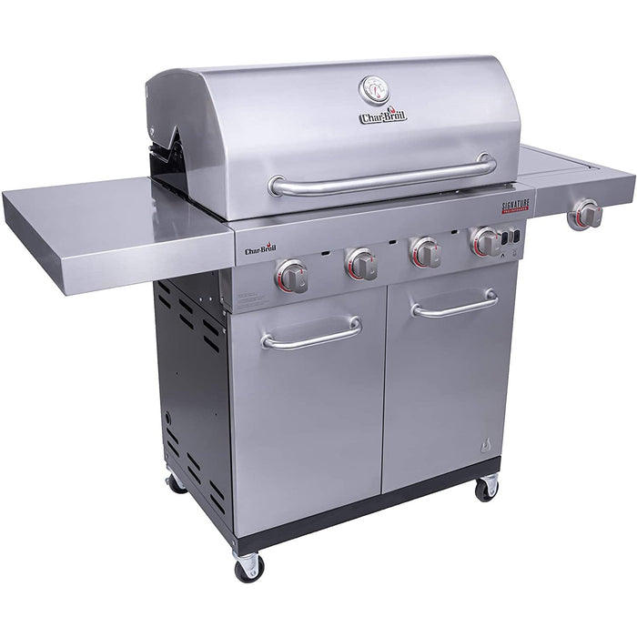 Signature TRU Infrared 4 Burner Gas Cabinet Grill Stainless