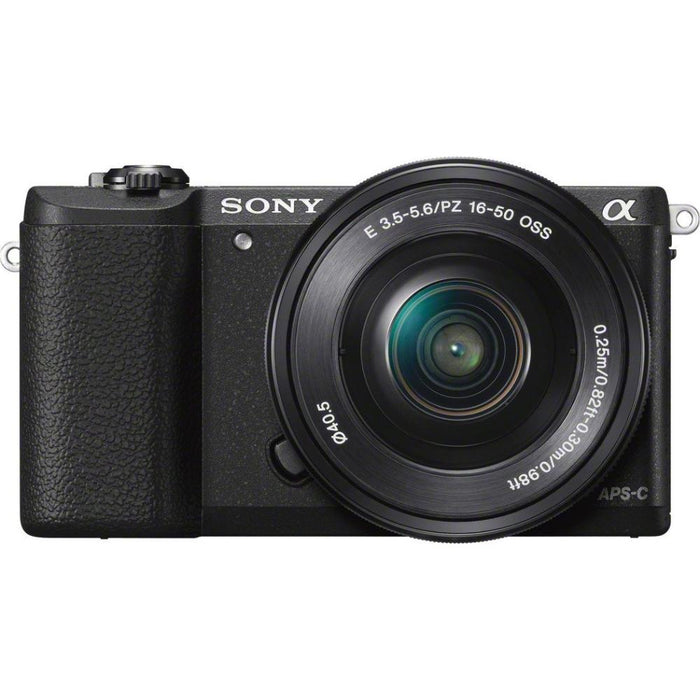 Sony a5100 Mirrorless Camera w/ 16-50mm lens with Wifi- Black