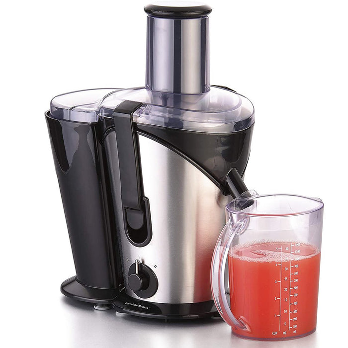 Hamilton Beach Big Mouth Plus 2-Speed Juice Extractor Black/Silver/White  67750 - Best Buy