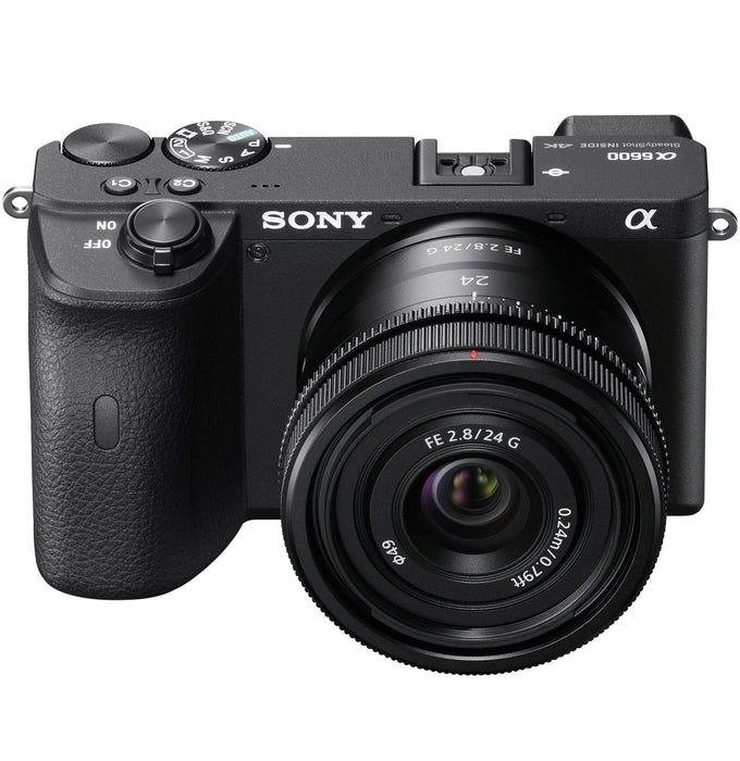 Sony Alpha 6600 APS-C Mirrorless 4K Video Camera (Body Only) Black