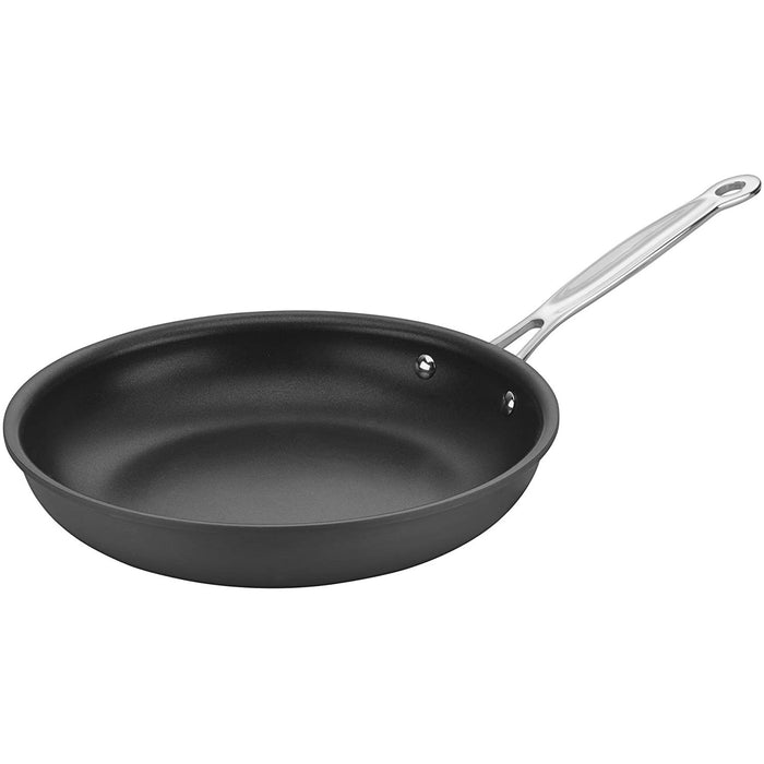 Cuisinart Chef's Classic Nonstick Hard Anodized 4 Quart Chef's Pan with Helper Handle & Cover