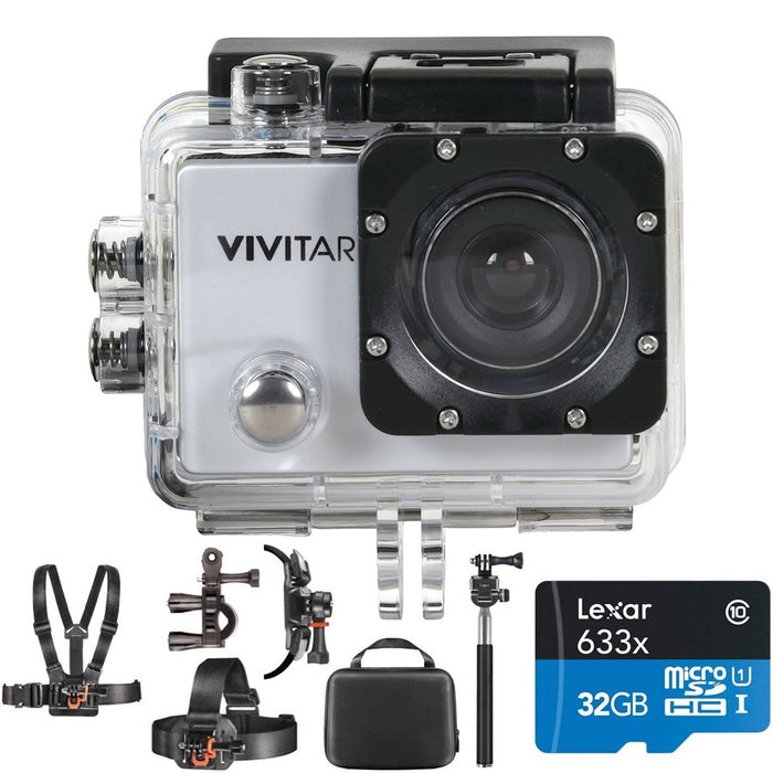 vivitar action camera underwater