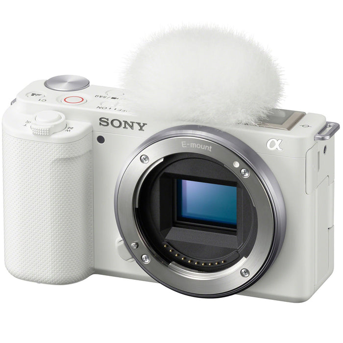 Buy (Refurbished) Sony Alpha ZV-E10L 24.2 Mega Pixel Interchangeable-Lens  Mirrorless vlog Camera with 16-50 mm Lens, Made for Creators (APS-C Sensor,  Advanced Autofocus, Clear Audio, 4K )- Black,Optical Zoom Online at Low
