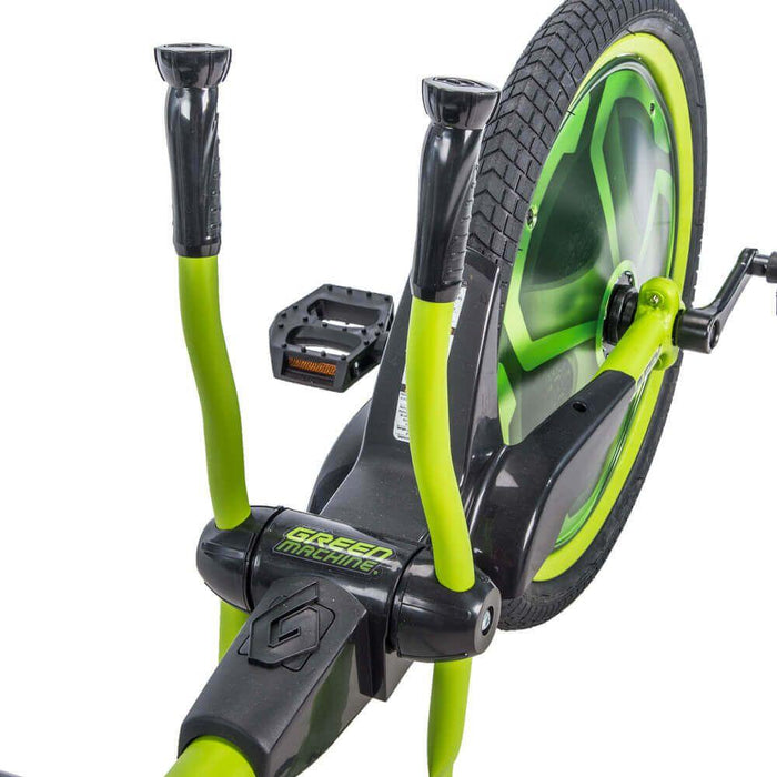 Huffy Green Machine RT Trike Spins 180-Degrees