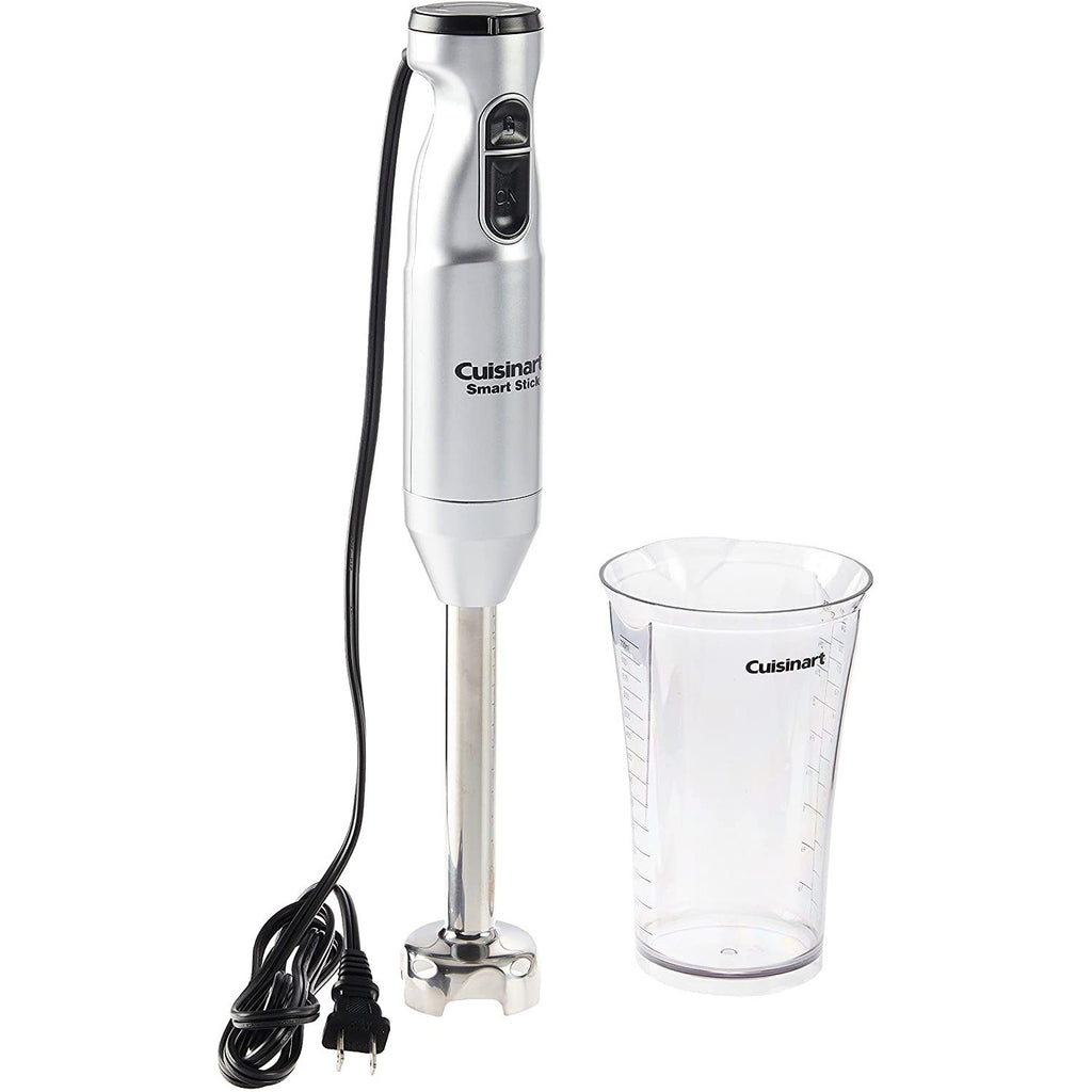 CUISINART SSTEEL SMART STICK HAND BLENDER &2 CHOPPER ATTACHMENTS, will  divide