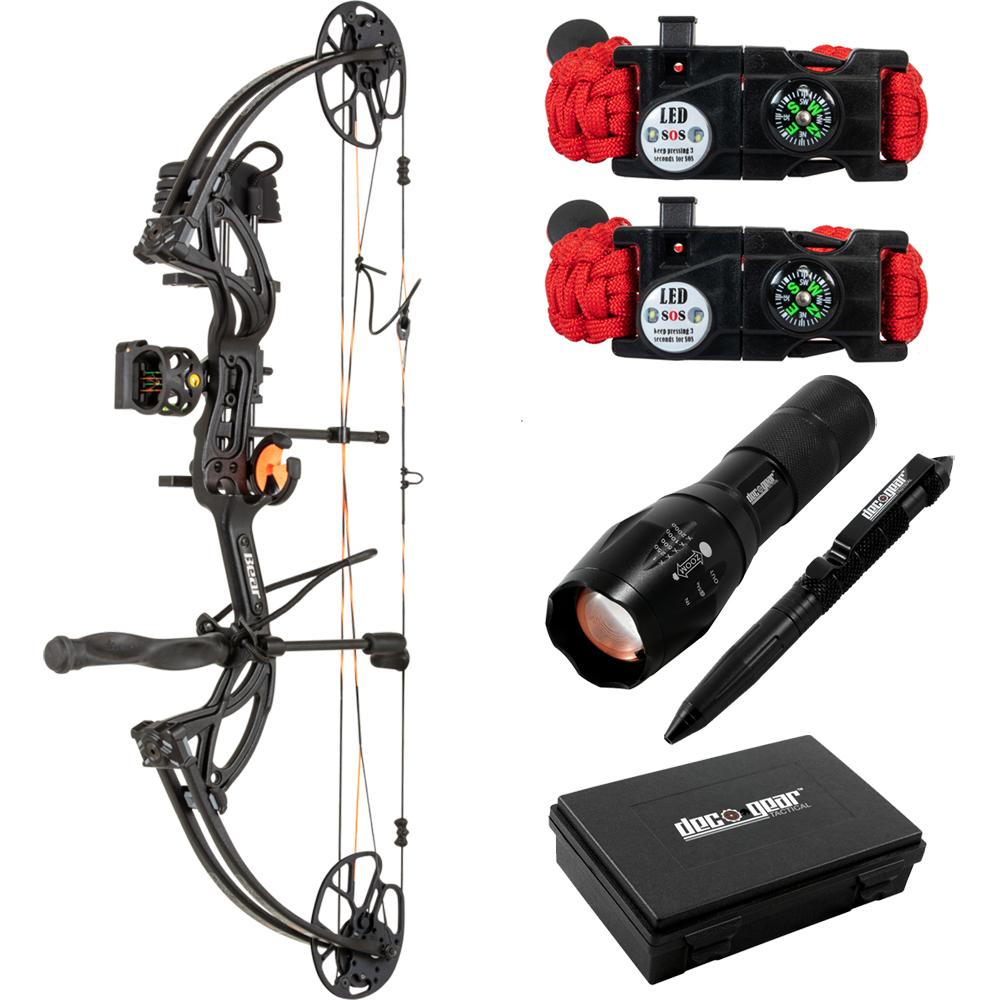 Bear Archery Cruzer G2 RTH 30 Compound Bow, Right Handed - Shadow + T —  Beach Camera