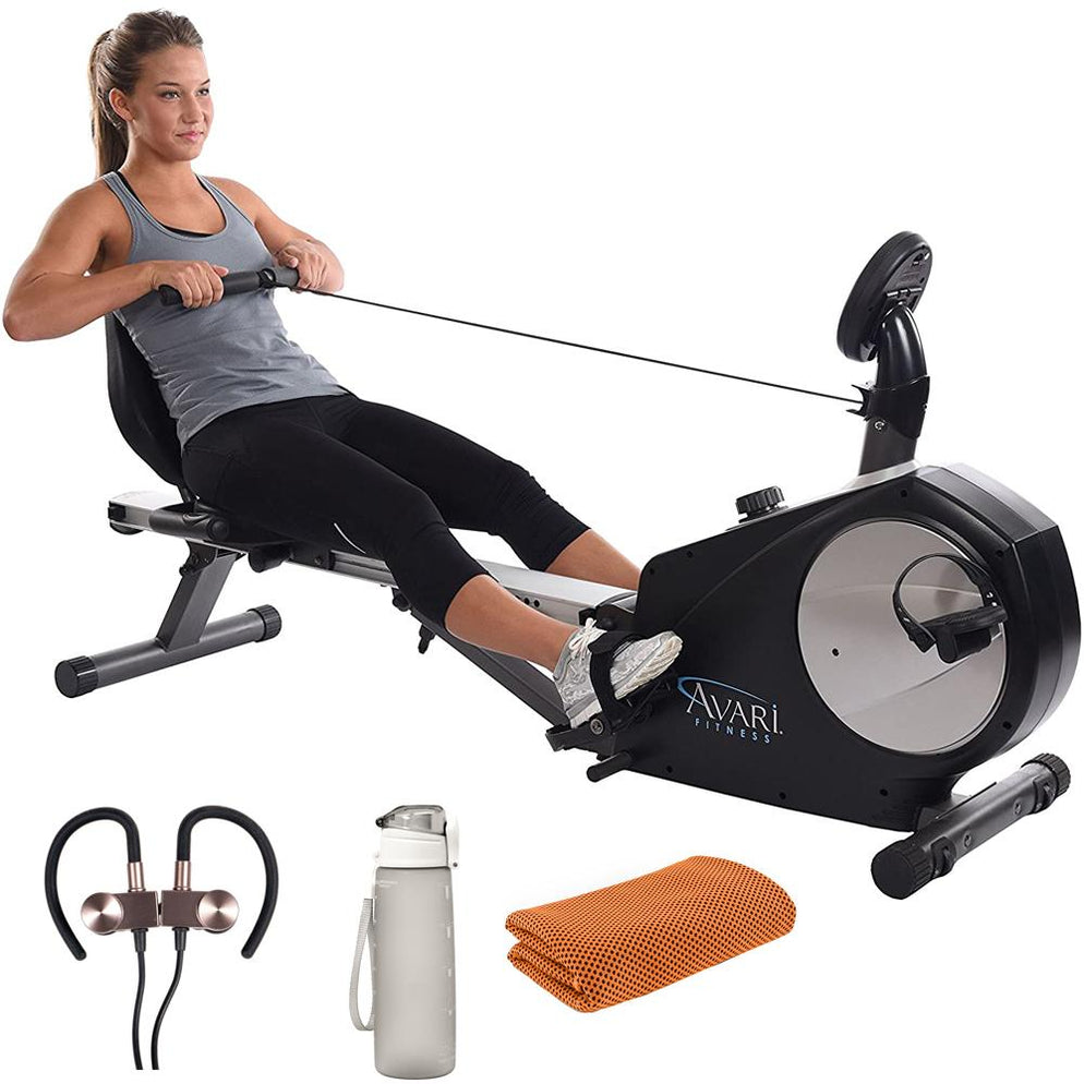 Stamina Avari A150-335 Conversion Ii Rower Recumbent Bike Black + Earb 