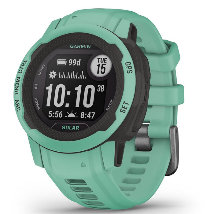 Garmin Instinct 2S Solar 40mm GPS Smartwatch Neo Tropic with 2 Year Warranty