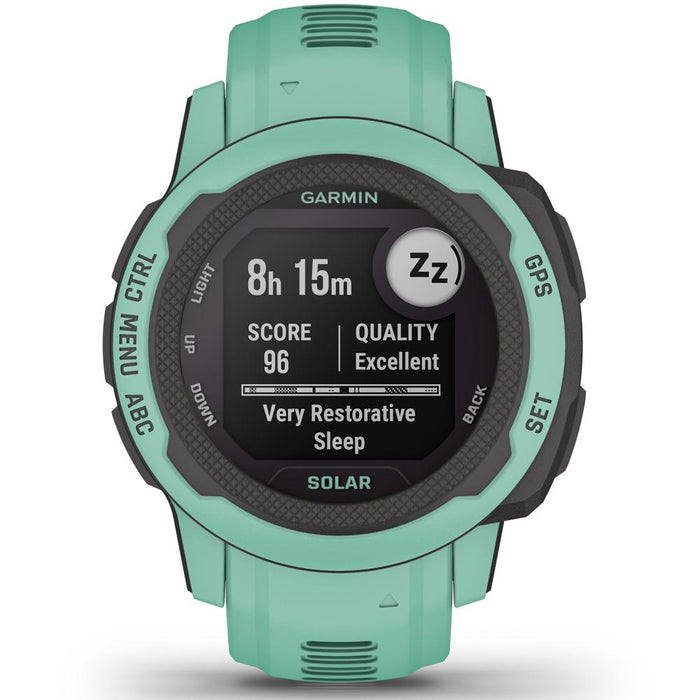 Garmin Instinct 2S Solar 40mm GPS Smartwatch Neo Tropic with 2 Year Warranty