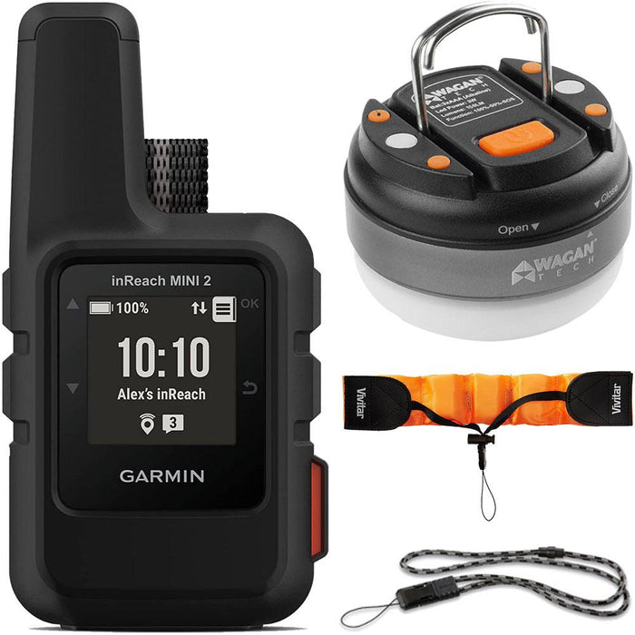 Garmin inReach Mini 2 Portable Satellite GPS Navigator (Black) w