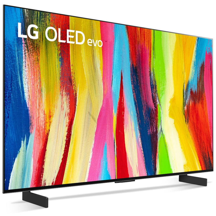 LG OLED48C2PUA 48 Inch HDR 4K Smart OLED Evo TV