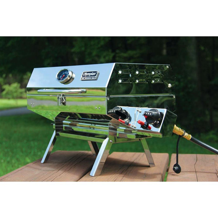 Camco Olympian 5500 Stainless Steel RV Grill - Open Box