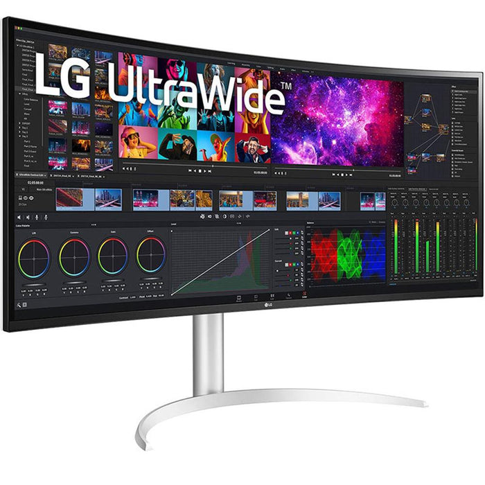 LG 40'" Curved UltraWide 5K2K Nano IPS Monitor w/ Thunderbolt 4 + Accessories Kit