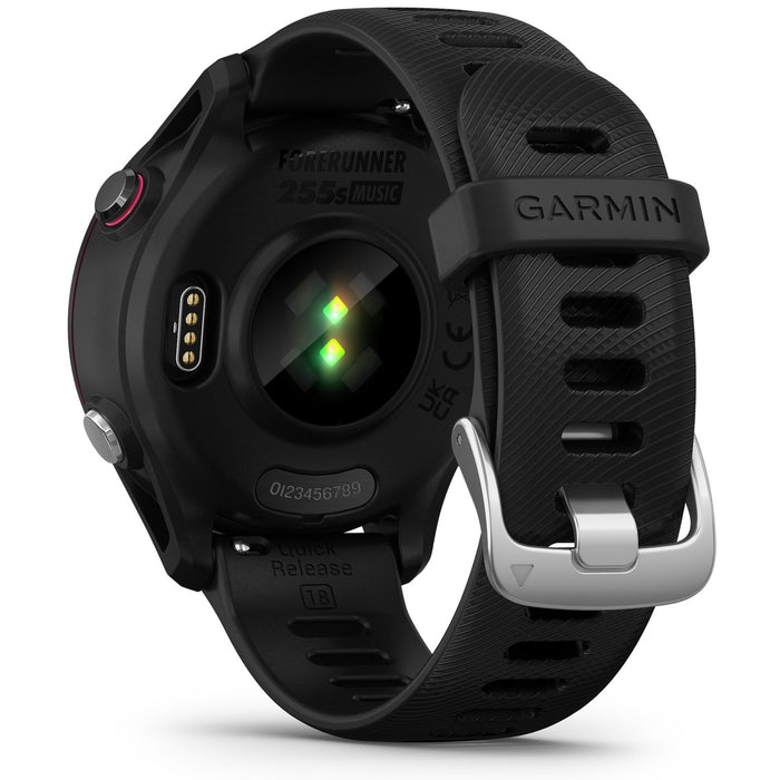 Garmin Forerunner 255S Music GPS Smartwatch, Black — Beach Camera