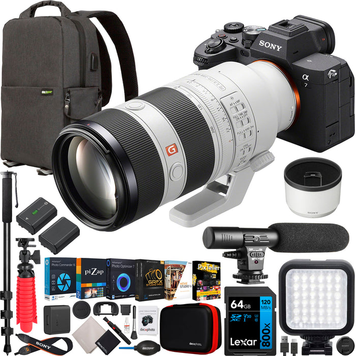 Sony A7 II Camera and Sony FE 70-200mm F2.8 GM II Lens