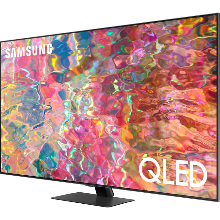 Samsung QN55Q80BA 55 Inch QLED 4K Smart TV (2022) with DIRECTV STREAM Bundle