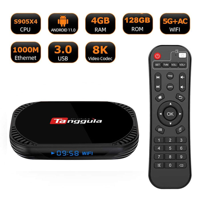 Tanggula X5 PRO best Streaming IPTV BOX in 2024 - Tanggula