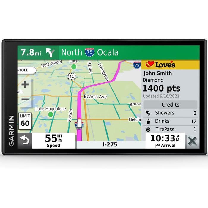 Garmin dezl OTR710 7" GPS Truck Navigator with 2 Year Extended Warranty