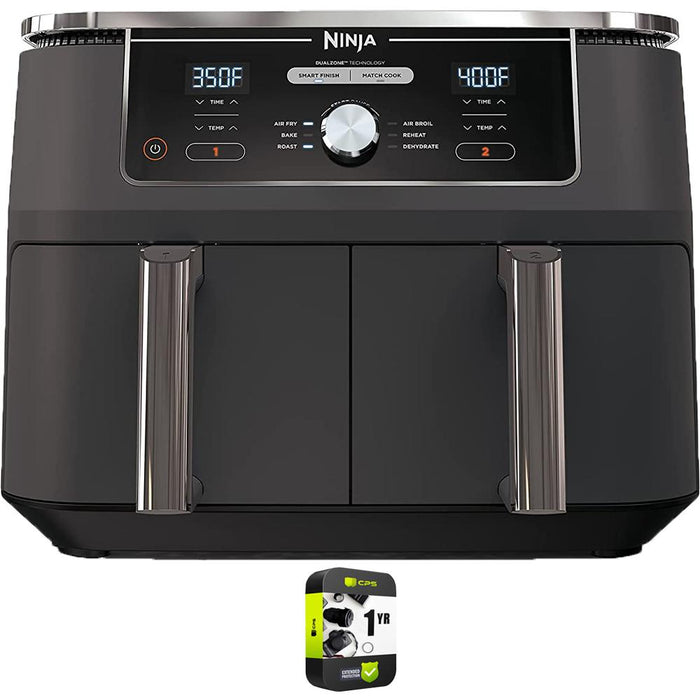 Ninja - Foodi 6-in-1 10-qt. XL 2-Basket Air Fryer with DualZone