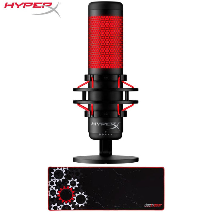 HyperX QuadCast Gaming Microphone - Black (HX-MICQC-BK) for sale