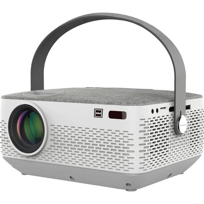 RCA RPJ402 Portable Home Entertainment Theater Projector with Built-In Speakers