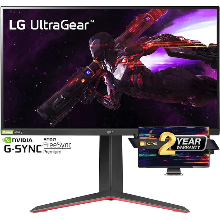 LG 27GP850-B 27&quot; UltraGear QHD Nano IPS Gaming Monitor w/ 2 Year Exten