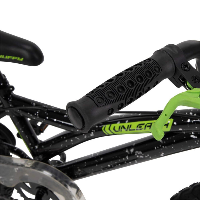 Huffy 21900 16" Mod X Kids' Bike, Black/Green w/ 2 Year Extended Warranty