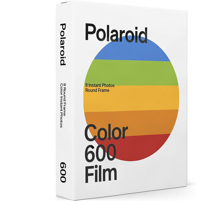 Polaroid 600 Film Round Frame Color