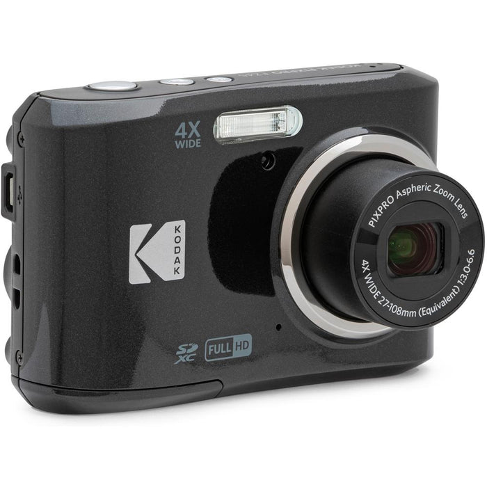 Kodak PIXPRO FZ45 16MP Digital Camera Black with Lexar 64GB Memory Car —  Beach Camera