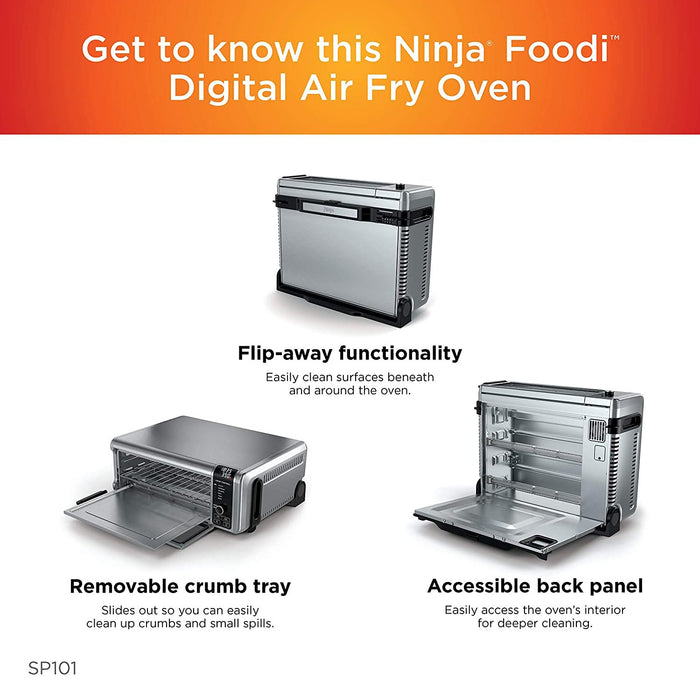 Ninja Foodi FT102CO Countertop Digital Air Fry and Convection Oven -Fa —  Beach Camera