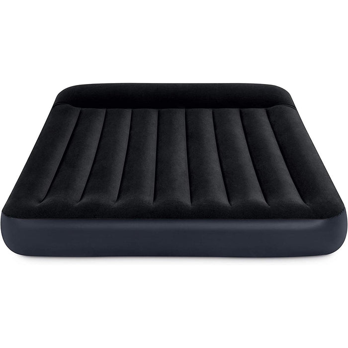 Intex Dura Beam Standard Pillow Rest Classic Airbed with Internal Pump, Full