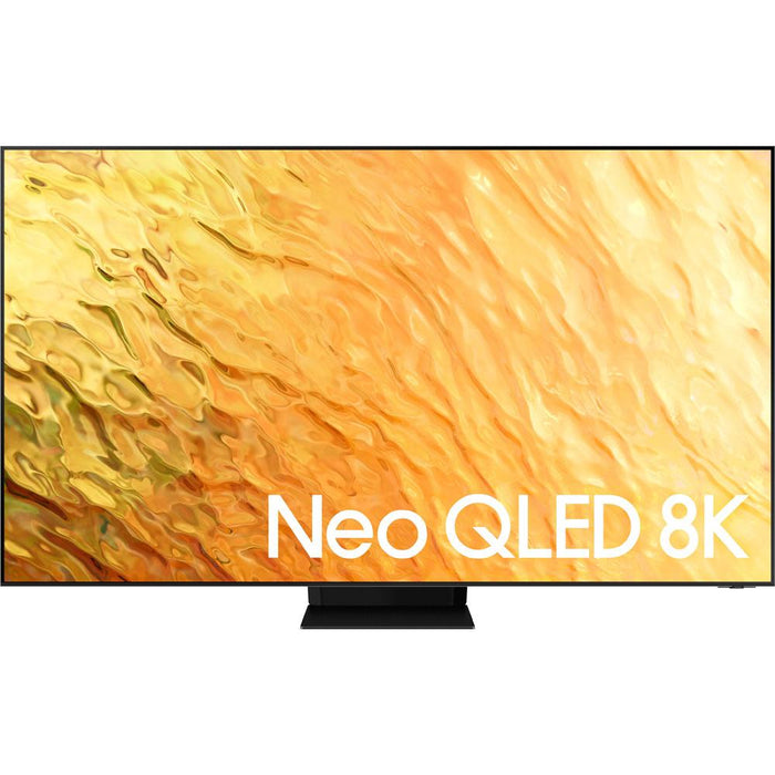 Samsung 85 Inch QN800B Neo QLED 8K Smart TV w/ Soundbar + Warranty Bundle