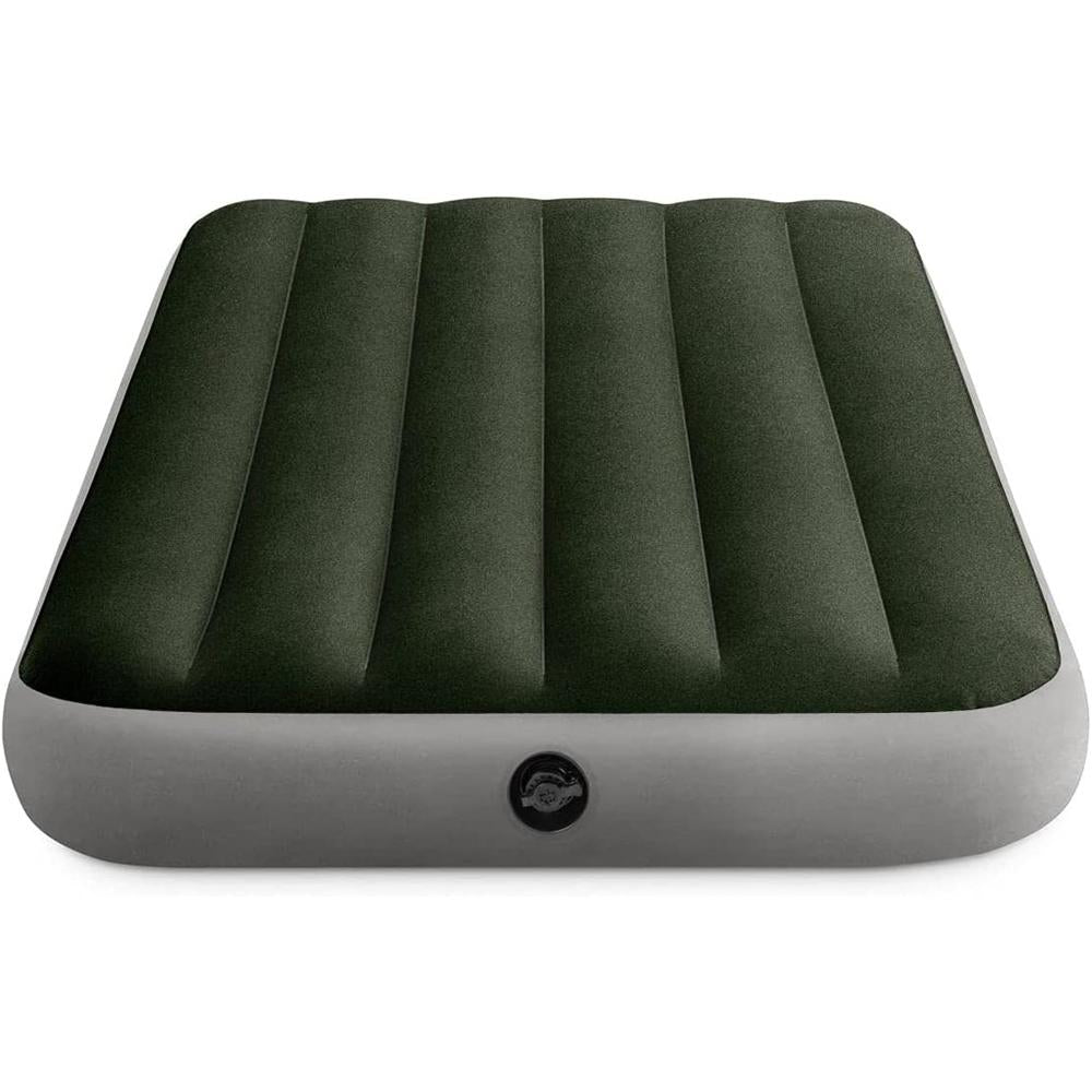 Intex Durabeam Standard Prestige Downy Airbed W Battery Pump Twin 6