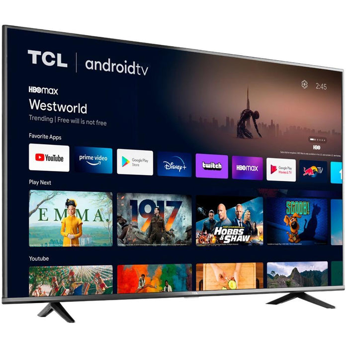 TCL 50-inch Class 4-Series 4K UHD HDR Smart Android TV - 50S434