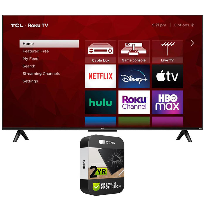  TCL 55 Class 4-Series 4K UHD HDR Smart Roku TV