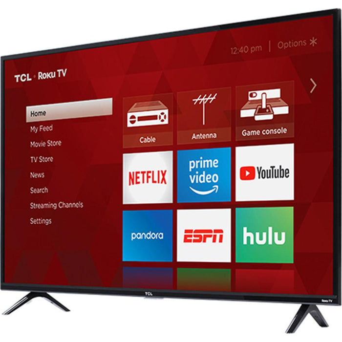 TCL 43" 3-series Full HD Roku Smart TV 2019 Model with Movies Streaming Pack