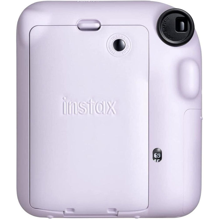 Fujifilm Instax Mini 12 Instant Camera, Lilac Purple w/ Instant Film + Photo Album