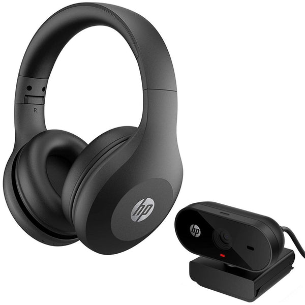 HP 500 Bluetooth Wireless Over Ear Headphones with Bluetooth 5.0,2X Speed,  4X Connectivity, with Mic,Water-Resistant Design and Up to 20 Hours Battery