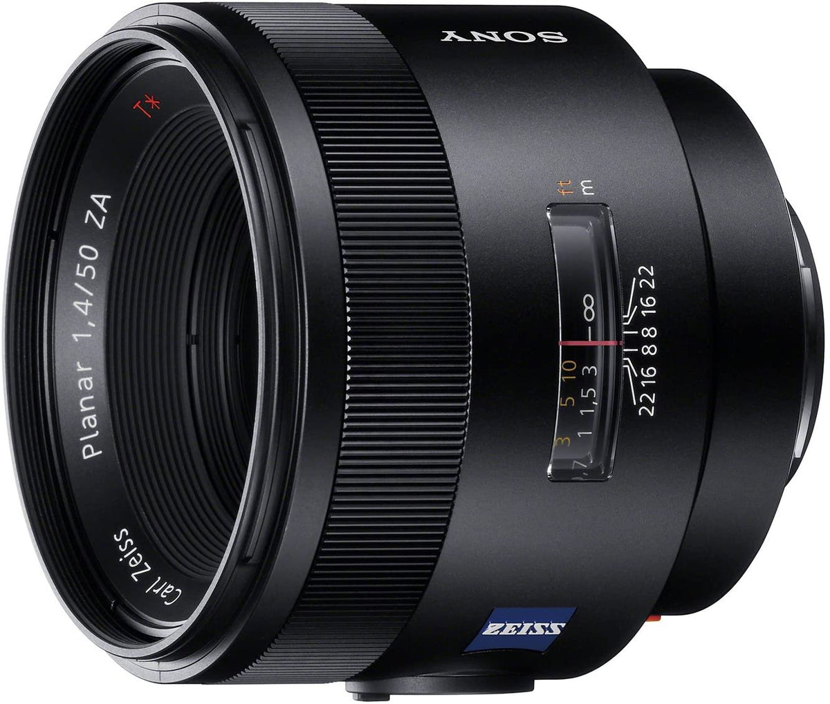 Sony Carl Zeiss Planar T 50mm f/1.4 ZA SSM Prime Lens A-Mount