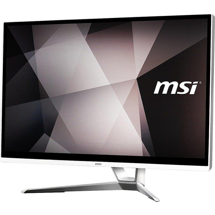 MSI PRO 22XT 10M-484US 21.5" FHD All-In-One PC in White - PR22XT10M484