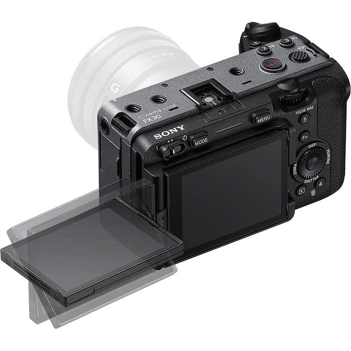 Sony Cinema Line FX30 Super 35 Interchangeable Lens Camera Body
