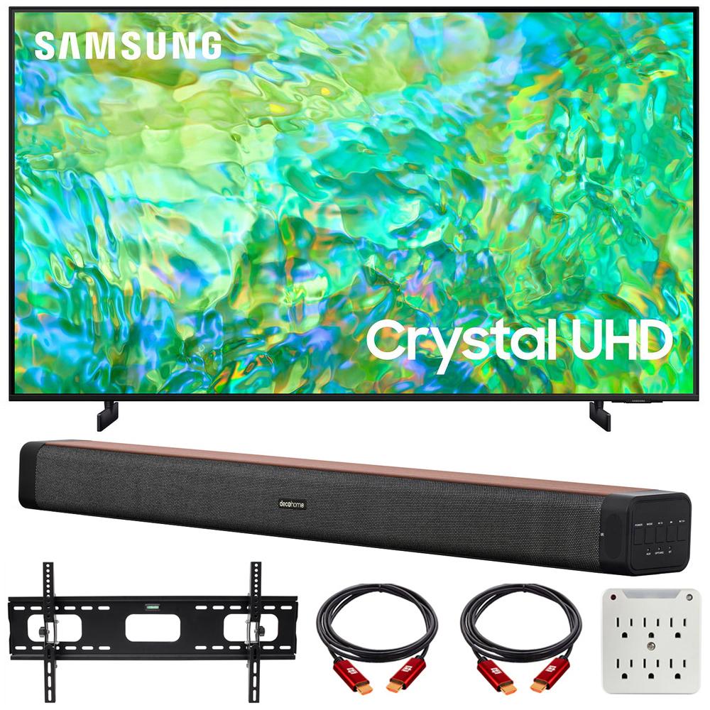 Televisor Samsung 85 pulgadas Crystal UHD 4K HDR Smart TV UN85CU8000  SAMSUNG