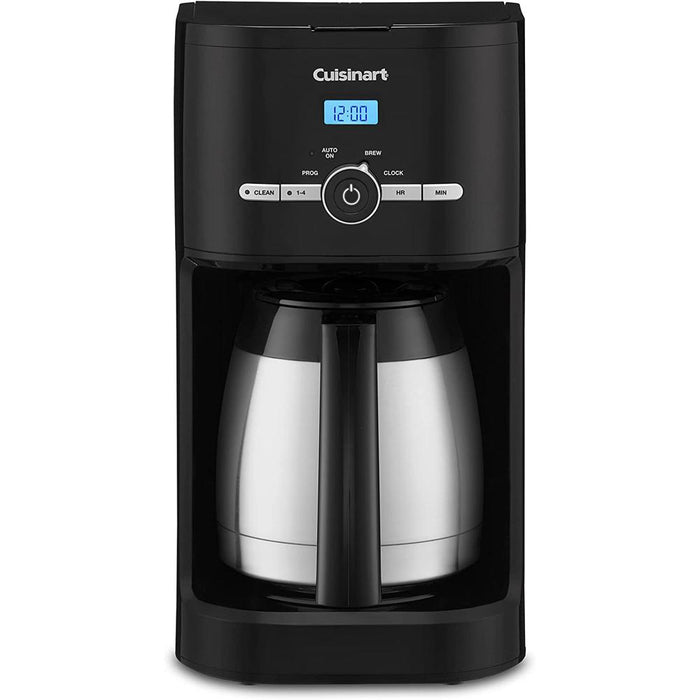 Cuisinart 10Cup Thermal Classic Programmable Coffeemaker, Black w/ Wa